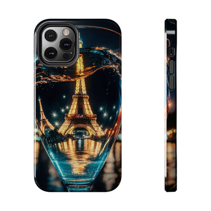 Eiffel Tower Through the Looking Glass Tough Phone Case