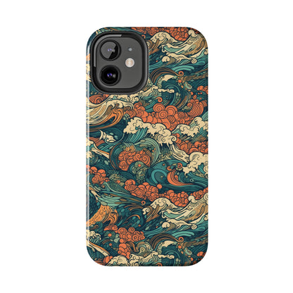 Vibrant Waves - Wave of Colors - Tough Phone Case