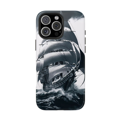 Tempest Voyage Pirate Ship Tough Phone Case