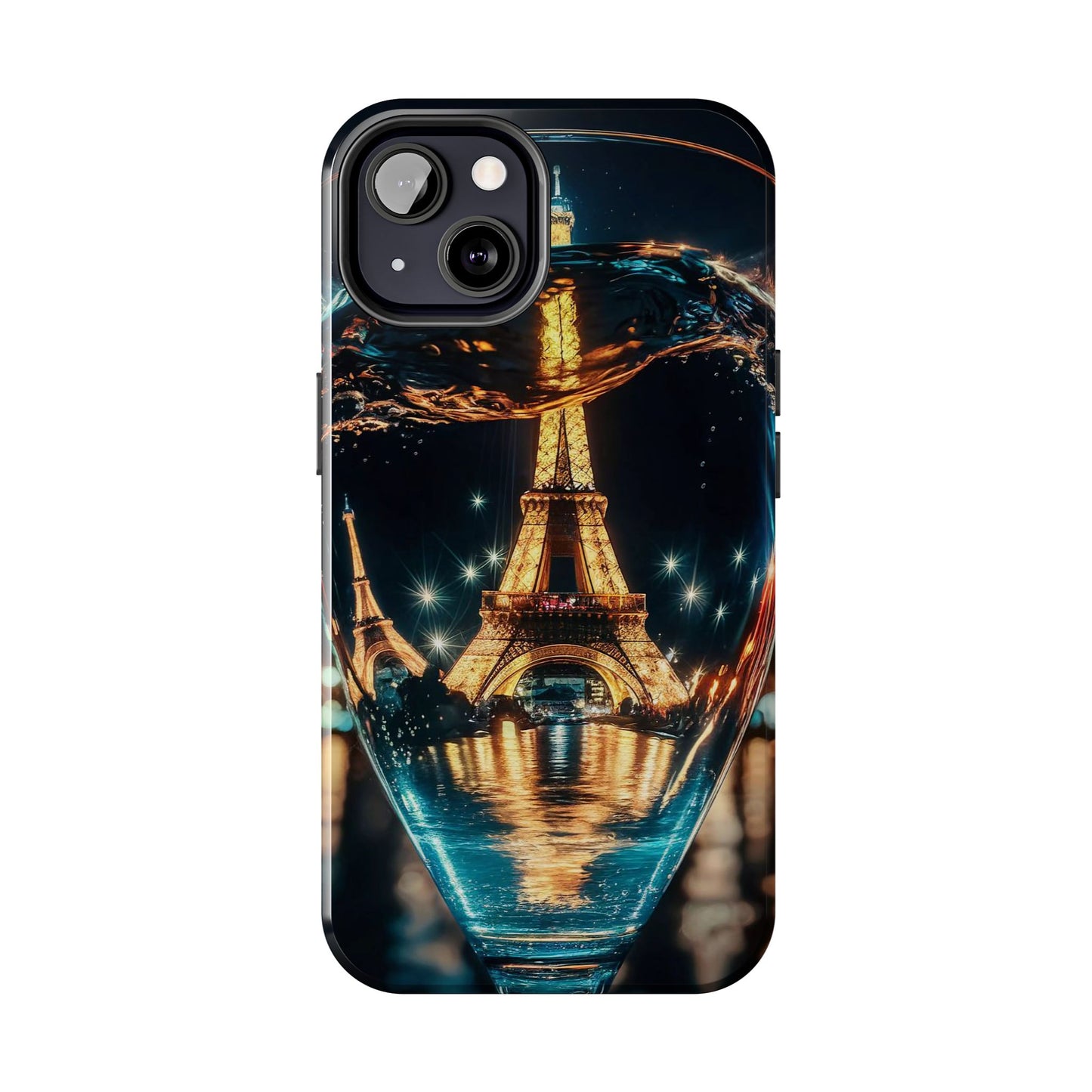 Eiffel Tower Through the Looking Glass Tough Phone Case