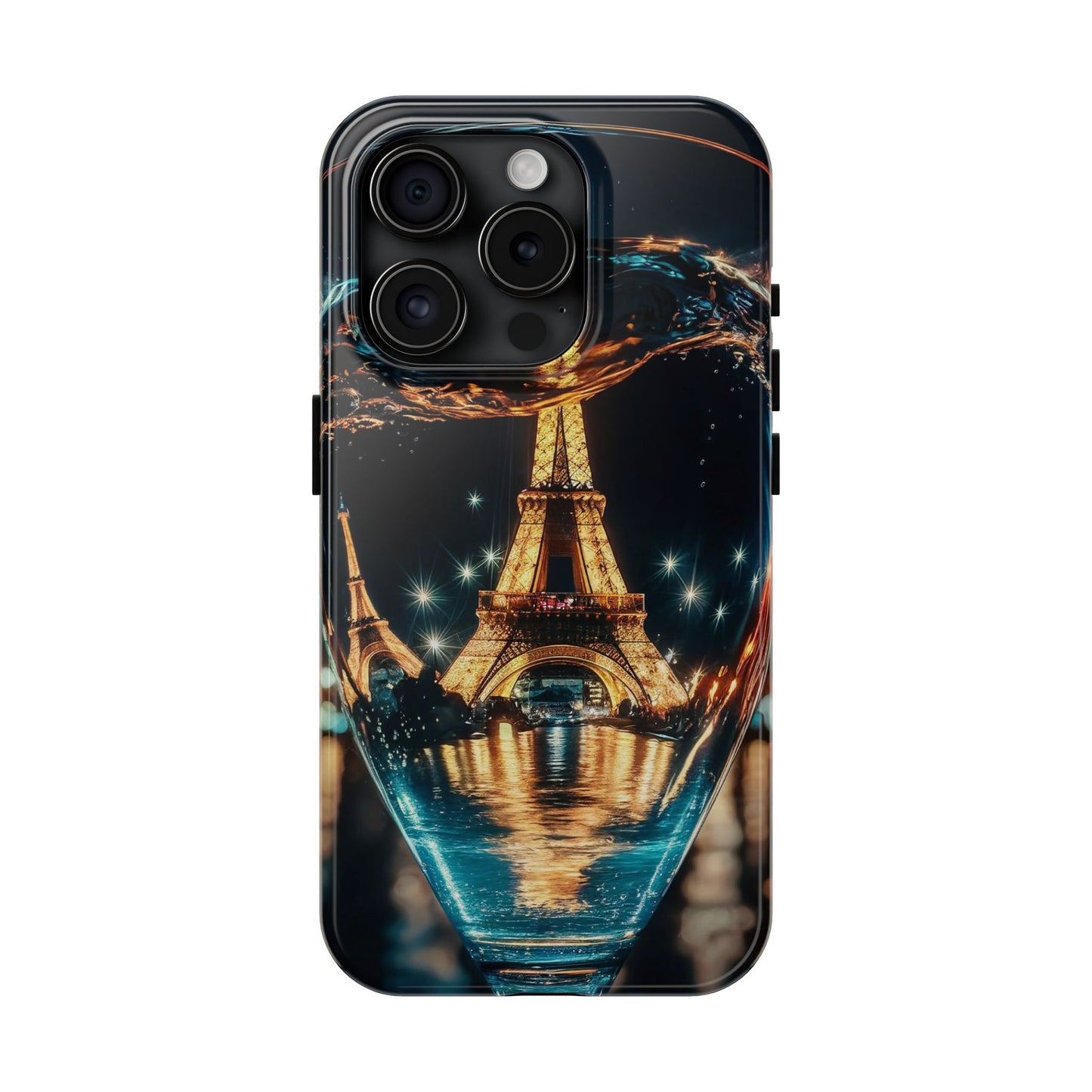 Eiffel Tower Through the Looking Glass Tough Phone Case