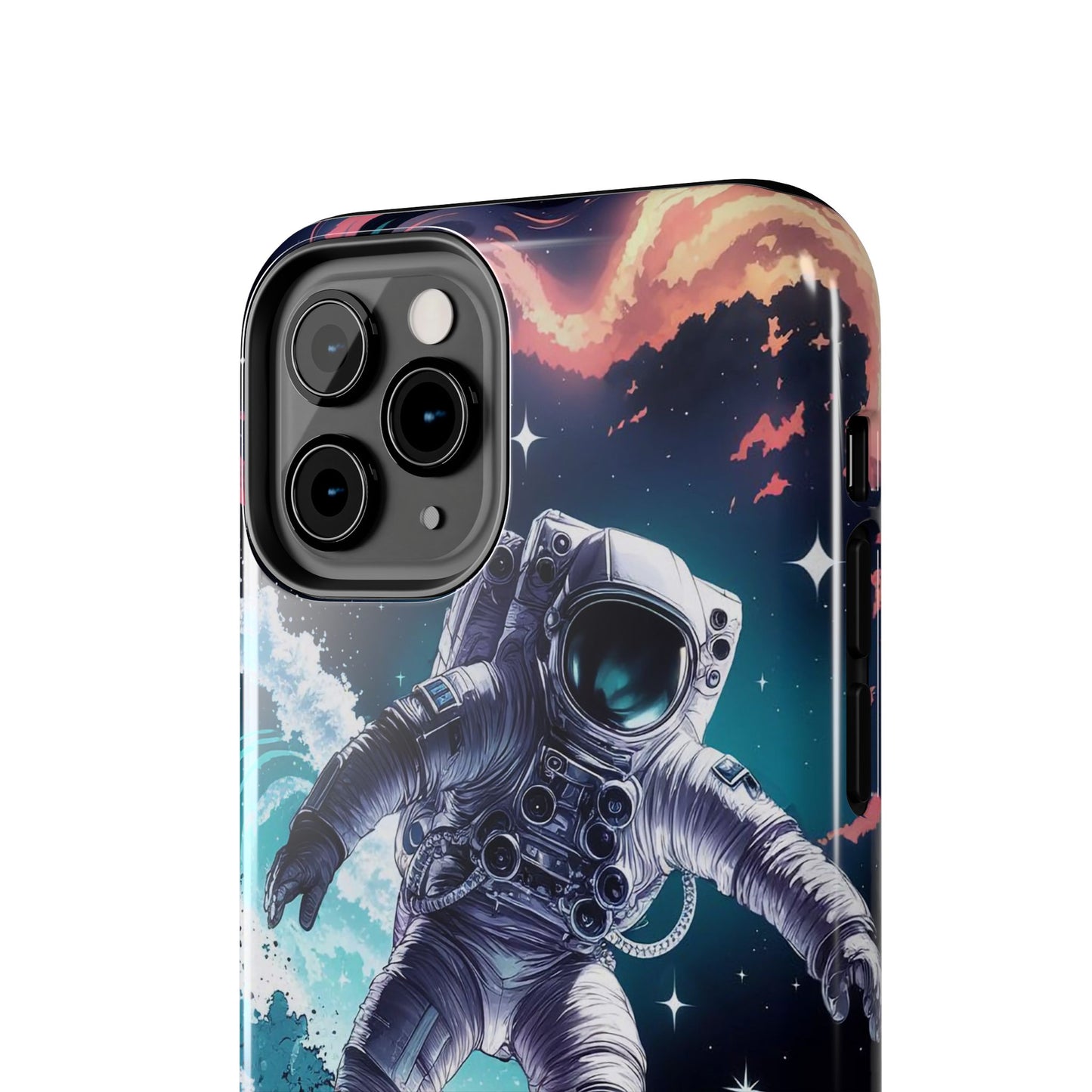 Space Surfer Astronaut Adventure Tough Phone Case