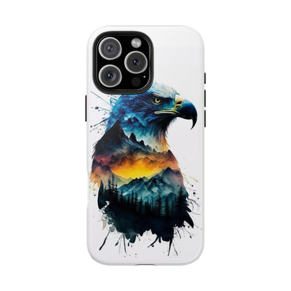 Intense Gaze Bald Eagle Tough Phone Case