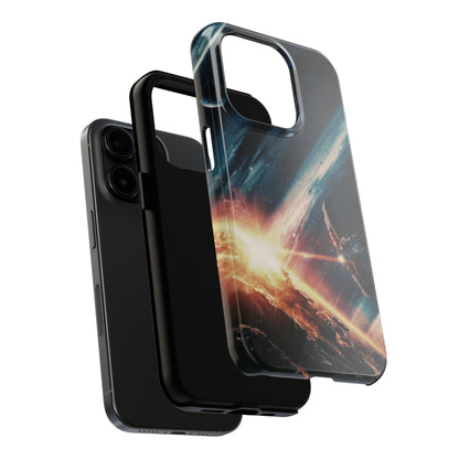 Celestial Voyage Space Scene Tough Phone Case