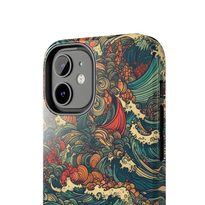 Electric Ocean - Wave of Colors - Tough Phone Cases