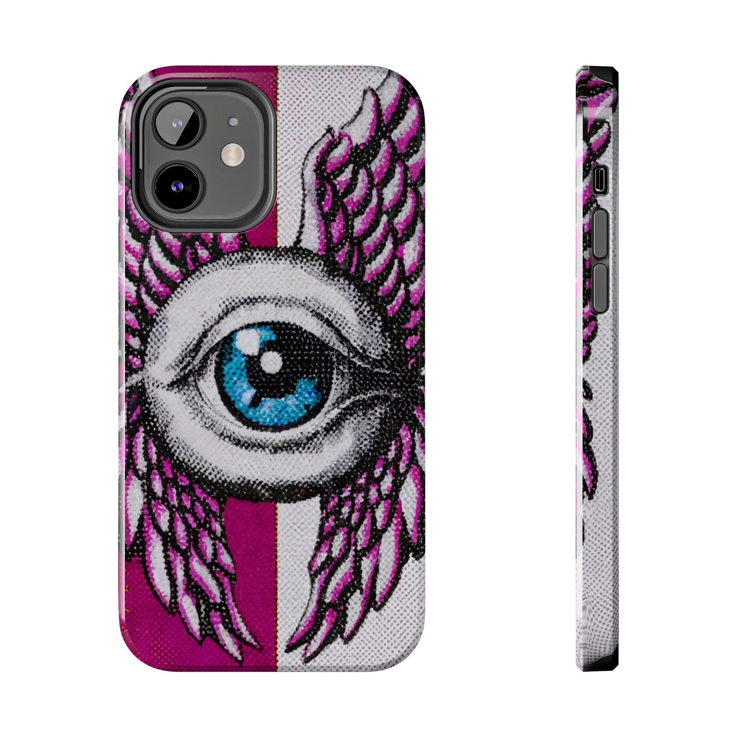 Dual-Tone Winged Eye iPhone Case