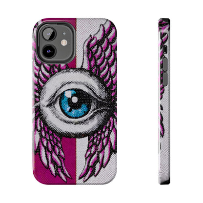 Dual-Tone Winged Eye iPhone Case