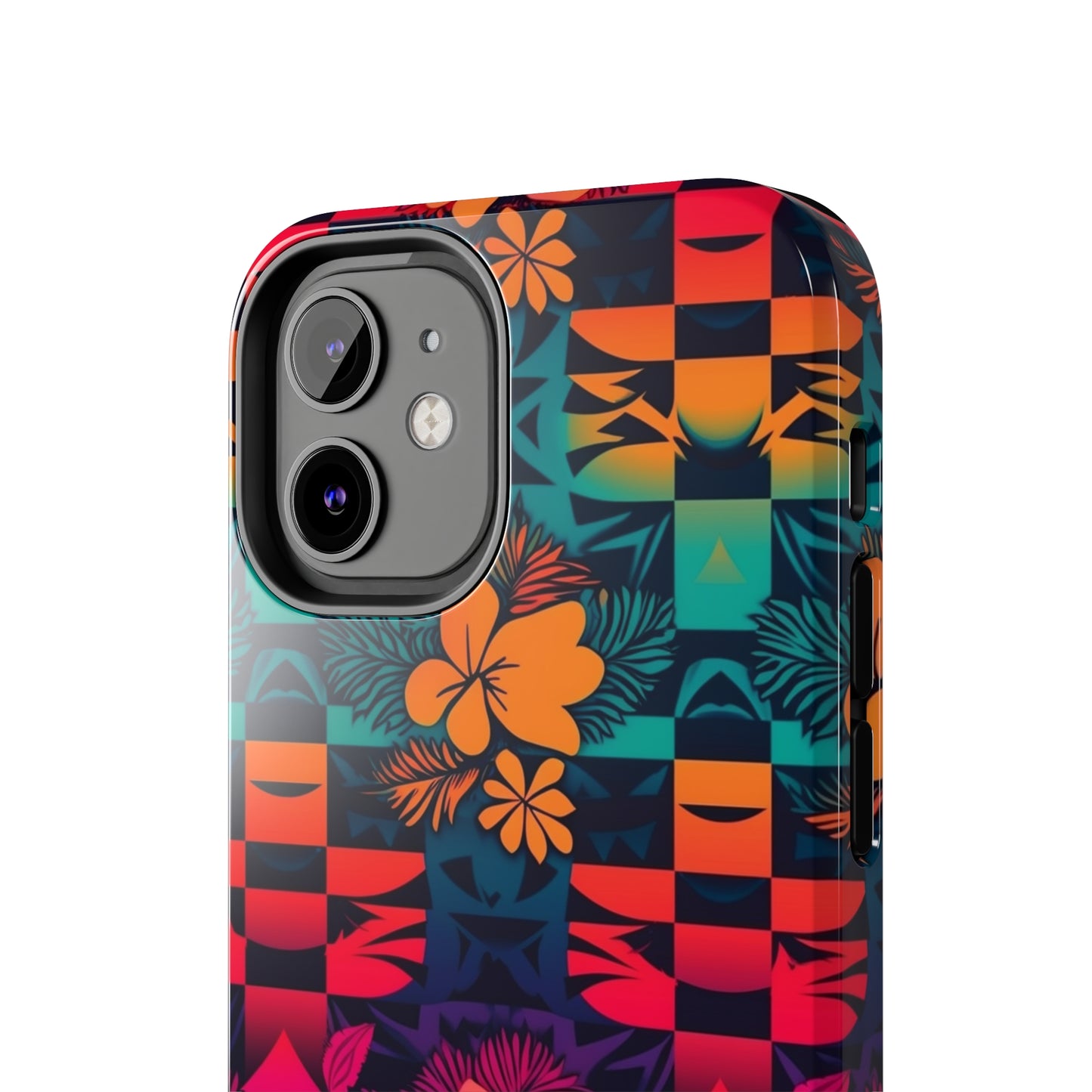 Electric Plumeria - Hawaiian Tough Phone Case