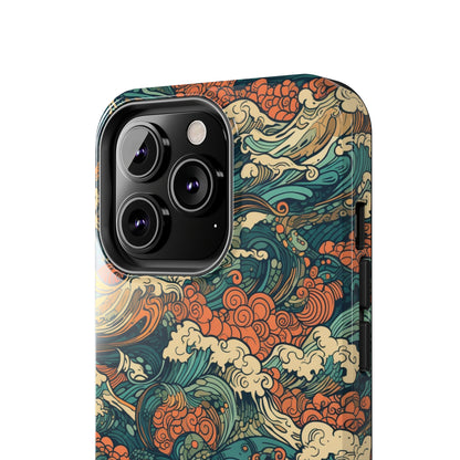 Vibrant Waves - Wave of Colors - Tough Phone Case