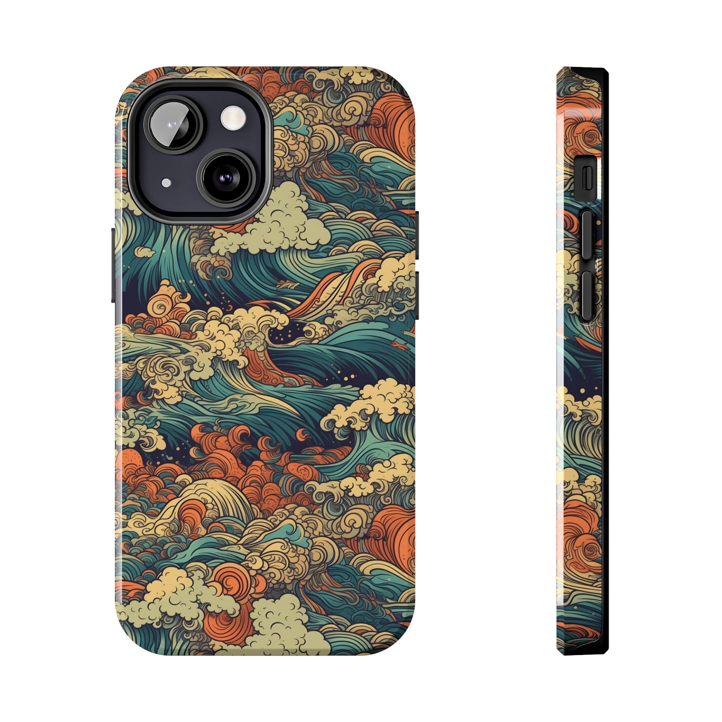 Colorburst Coast - Wave of Colors - Tough Phone Case