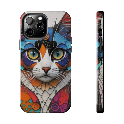 Whimsical Cat Dreamscape Guardian Phone Case