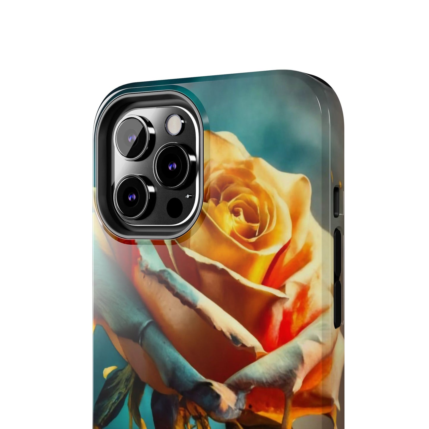 Golden Rose Elegance Tough Phone Case