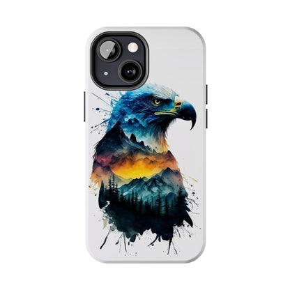 Intense Gaze Bald Eagle Tough Phone Case