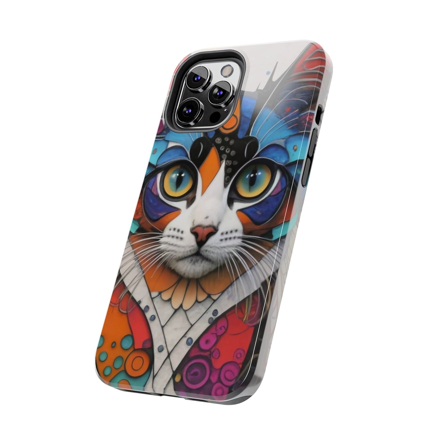 Whimsical Cat Dreamscape Guardian Phone Case