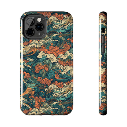 Vibrant Waves - Wave of Colors - Tough Phone Case