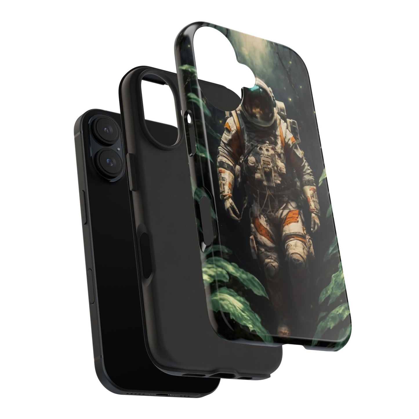 Cosmic Explorer Jungle Trek Tough Phone Case