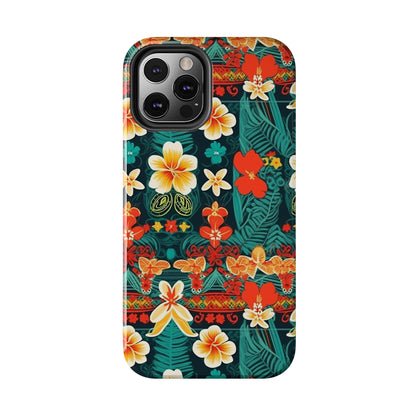 Hibiscus Haze - Hawaiian Tough Phone Case