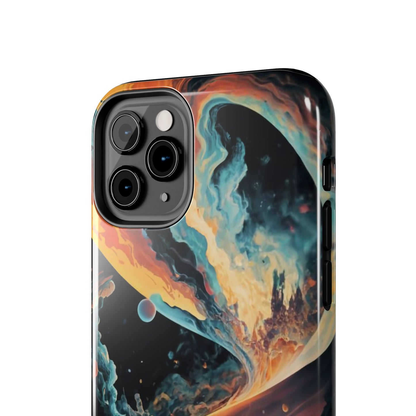 Retro Futuristic Space Odyssey Tough Phone Case