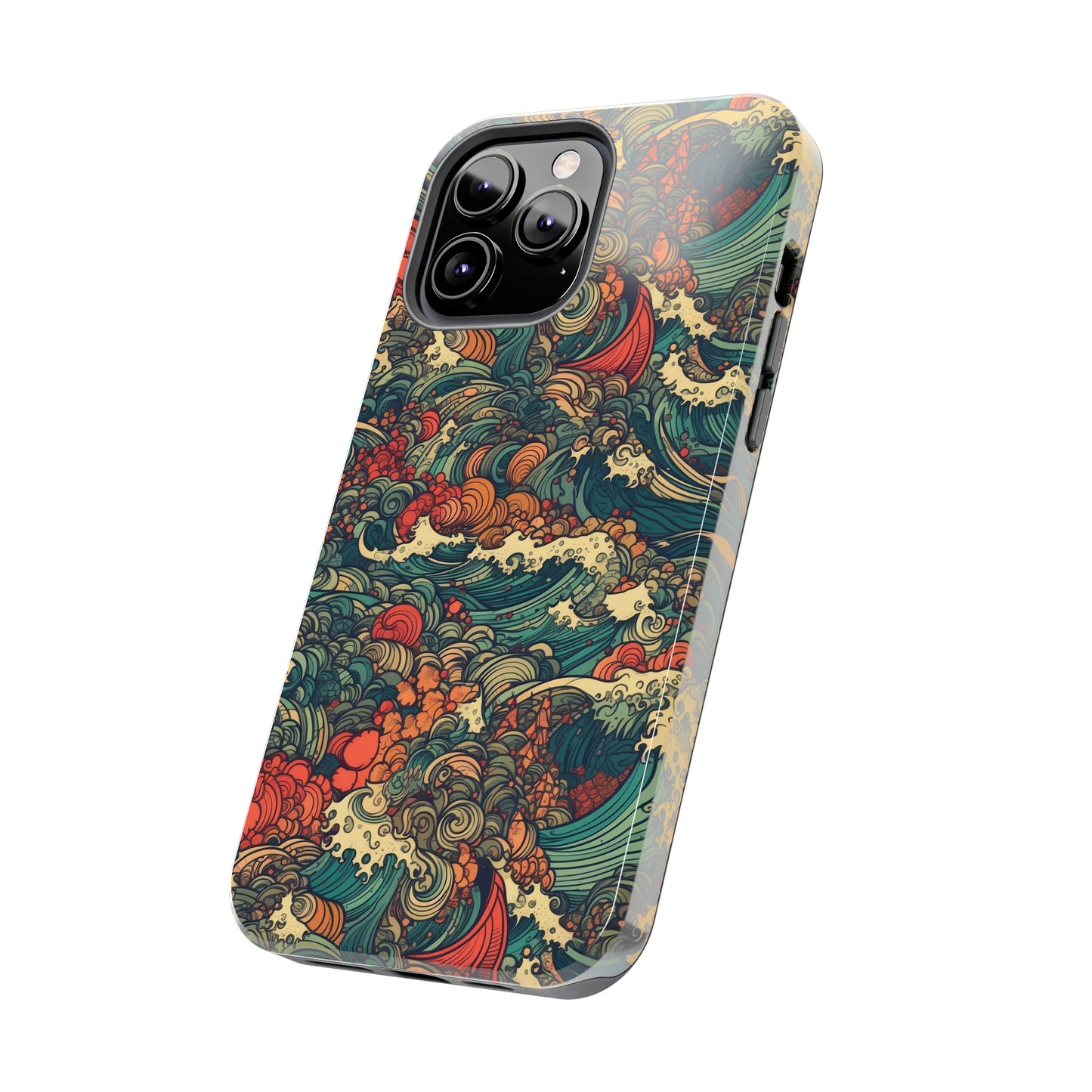 Electric Ocean - Wave of Colors - Tough Phone Cases