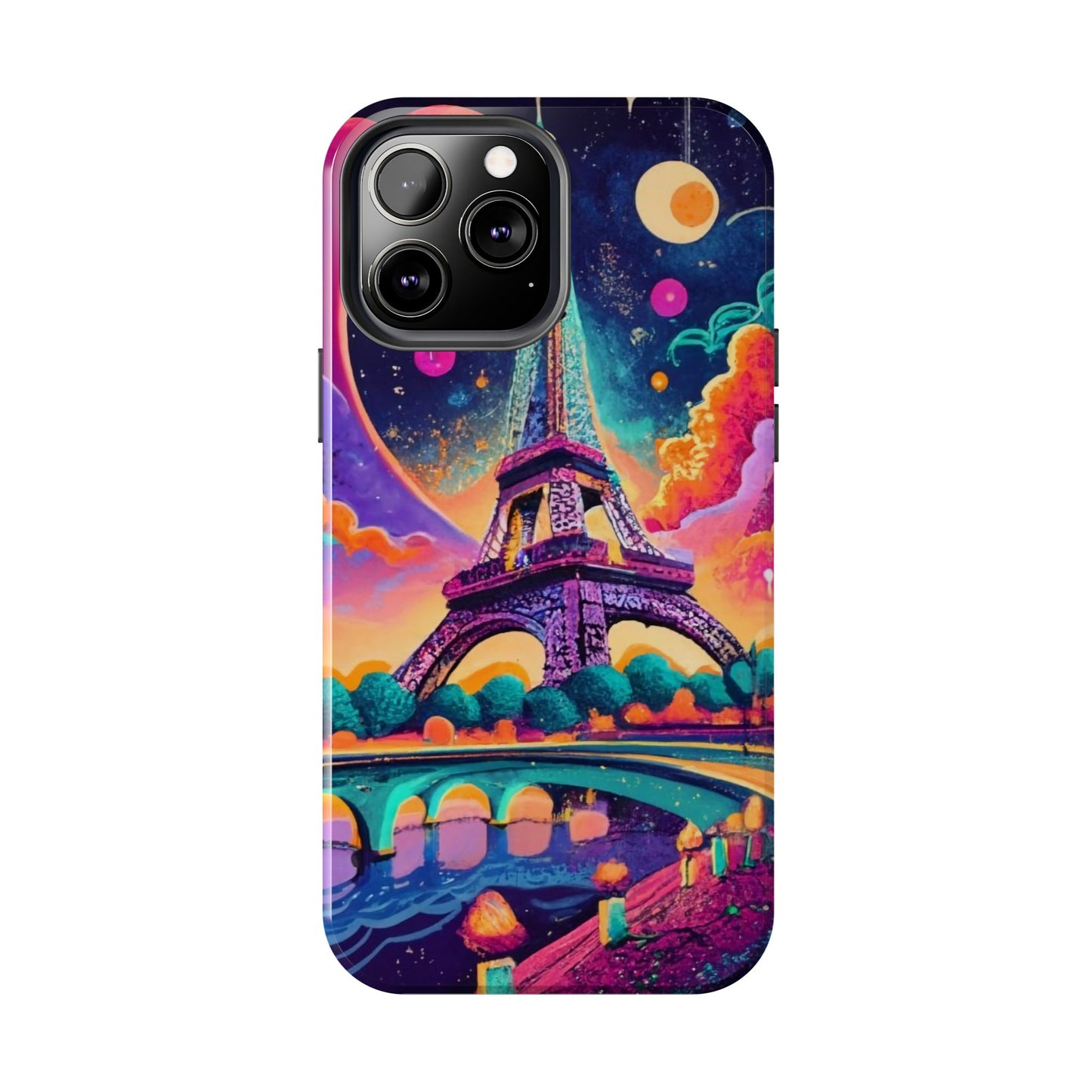 Vibrant Parisian Skyline ArmorGuard Case