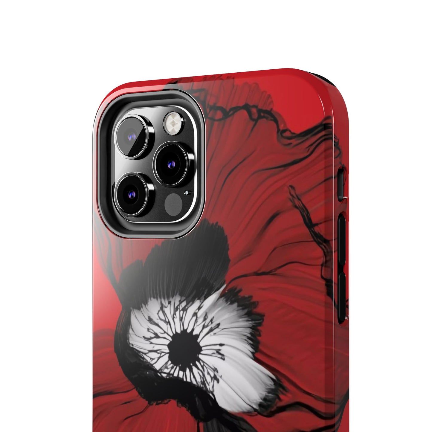 Crimson Bloom Defender Case