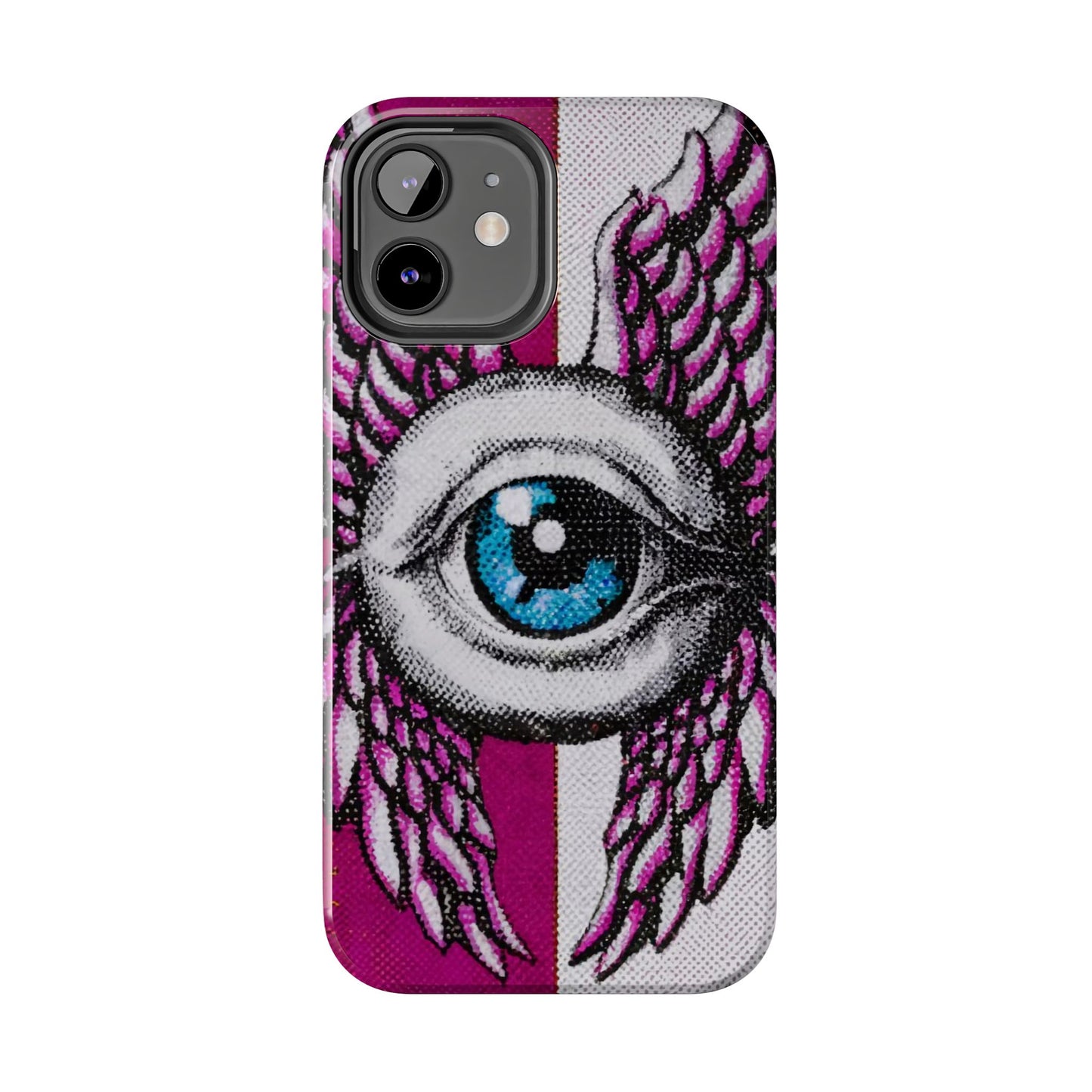 Dual-Tone Winged Eye iPhone Case