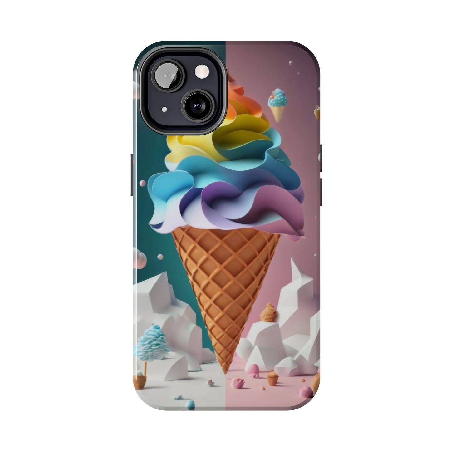 Swirling Scoops Defender Case