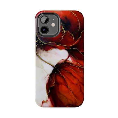 Ethereal Blossom Alcohol Ink Tough Phone Case