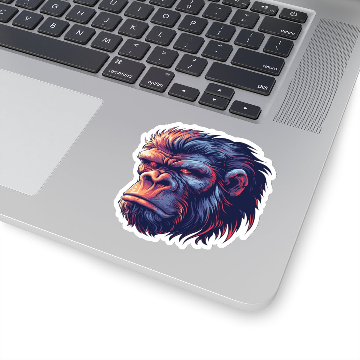 Skeptical Tan Yeti Vinyl Sticker