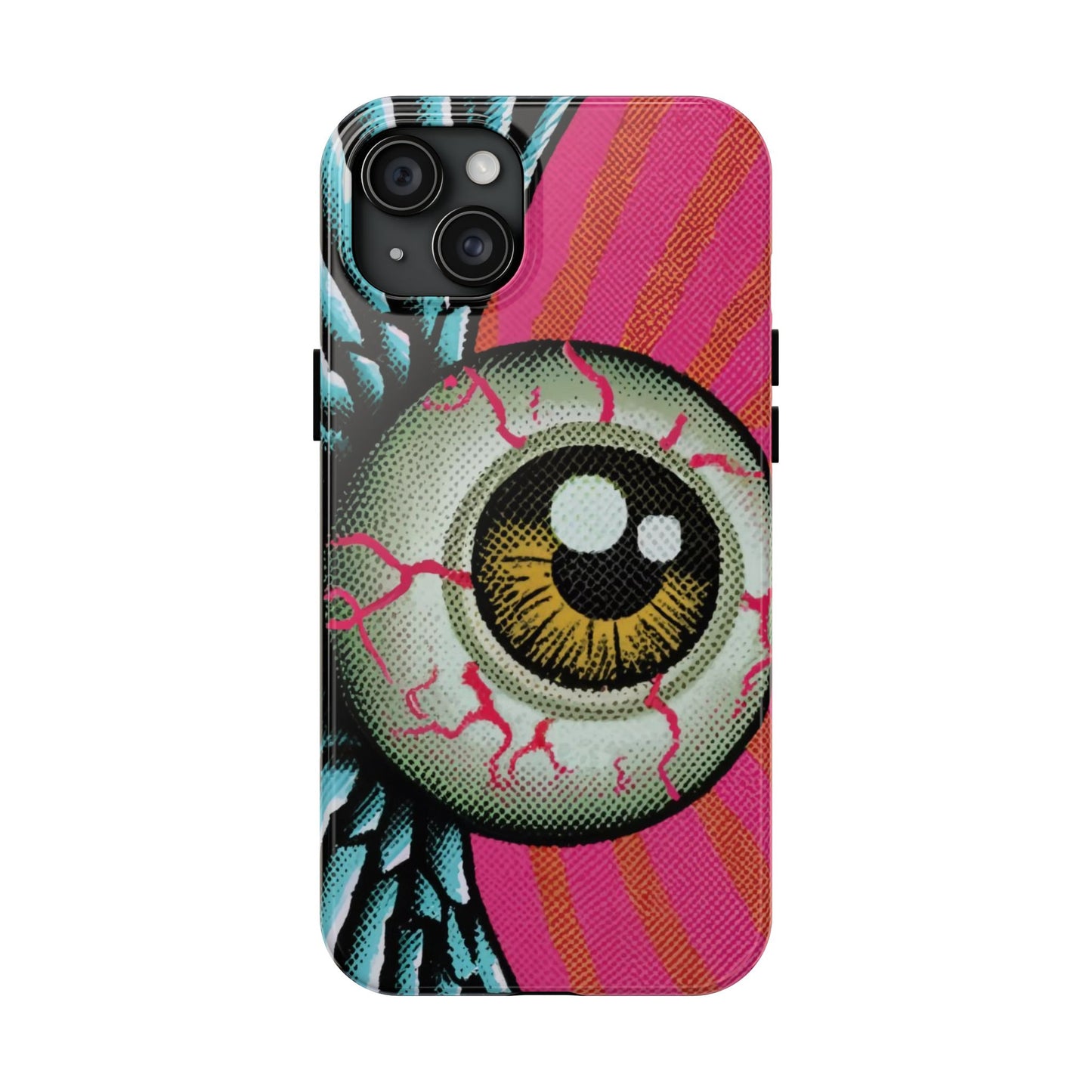 Winged Eye Pop Art Tough iPhone Case