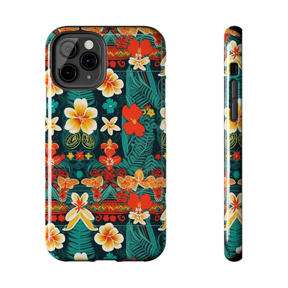 Hibiscus Haze - Hawaiian Tough Phone Case