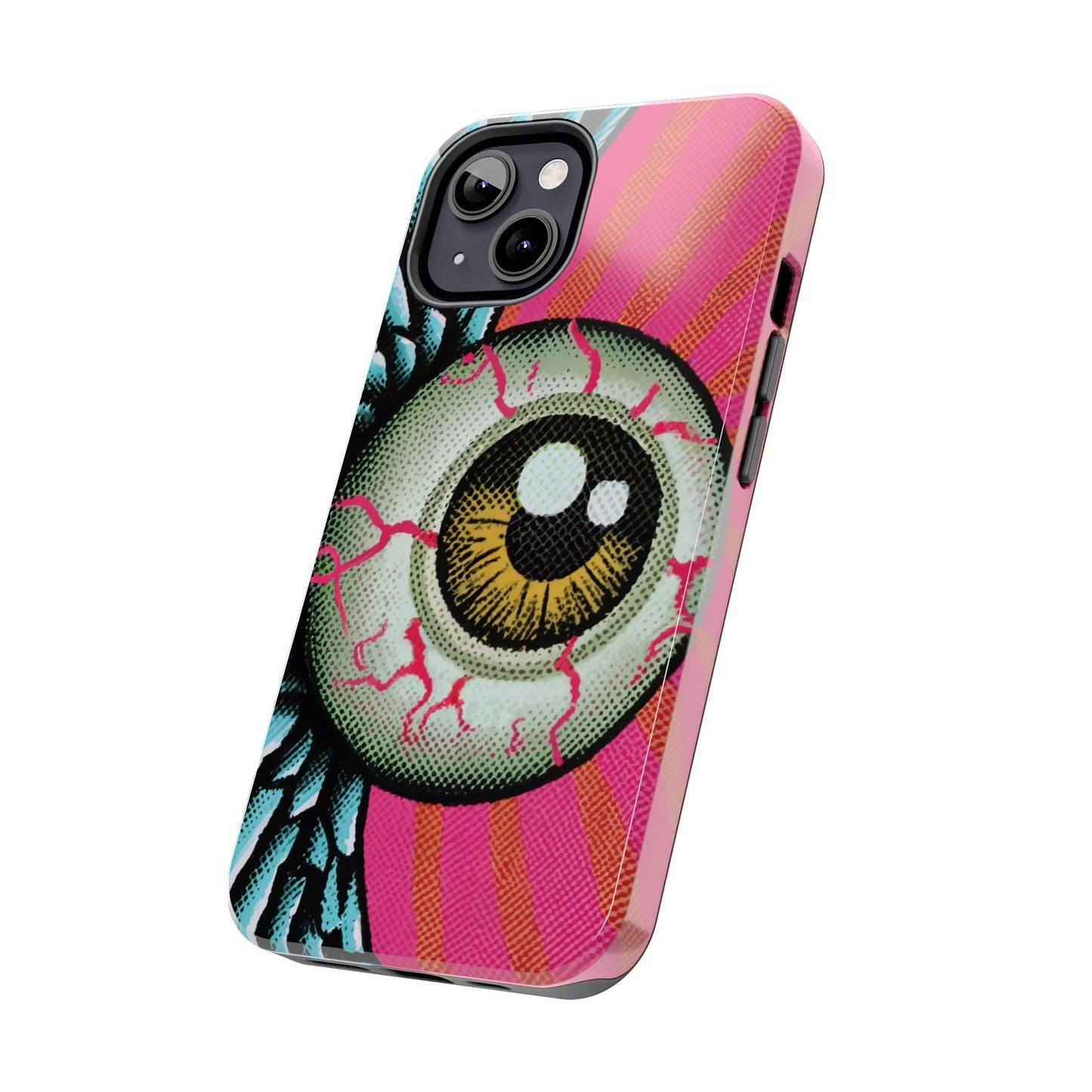 Winged Eye Pop Art Tough iPhone Case