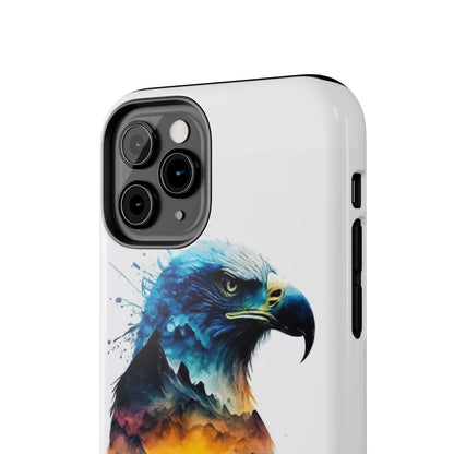 Intense Gaze Bald Eagle Tough Phone Case