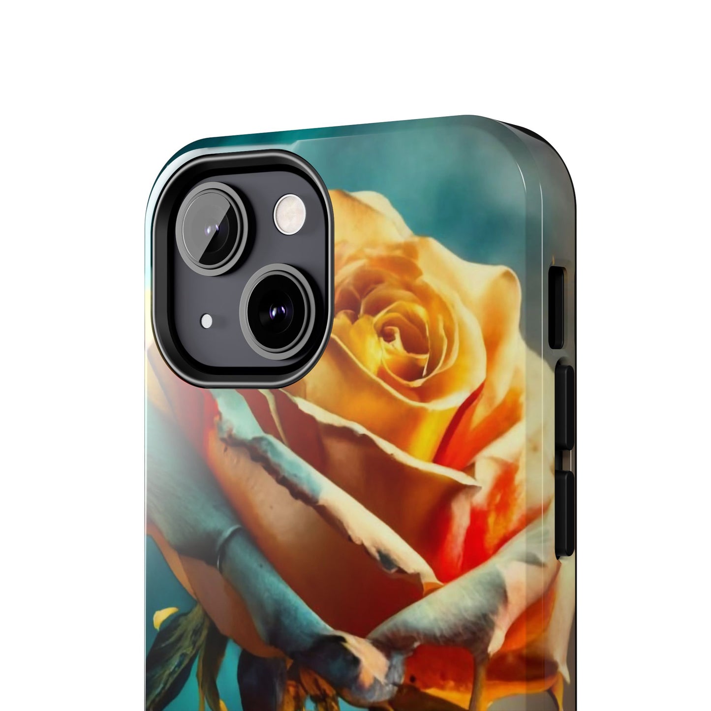 Golden Rose Elegance Tough Phone Case