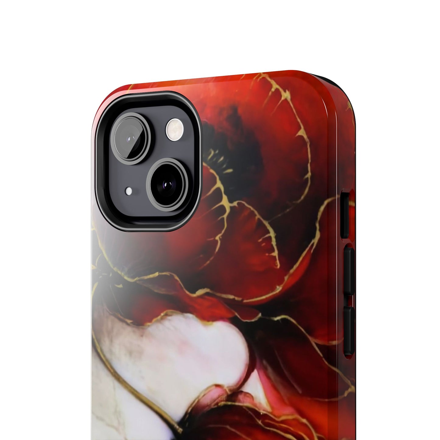 Ethereal Blossom Alcohol Ink Tough Phone Case