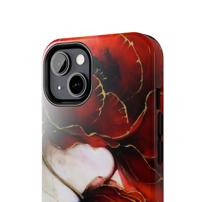 Ethereal Blossom Alcohol Ink Tough Phone Case