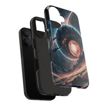 Cosmic Implosion Planet Tough Phone Case