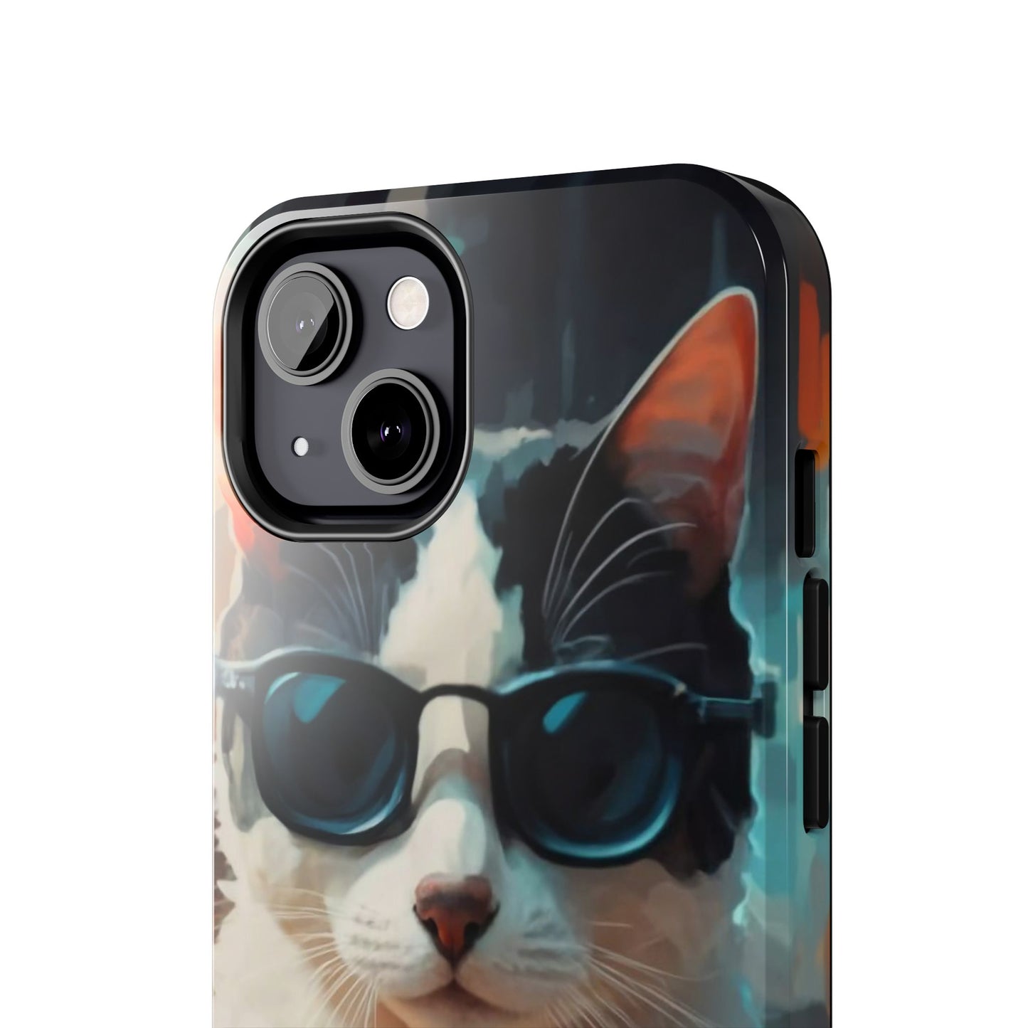 CoolCat Dinner Date Tough Phone Case