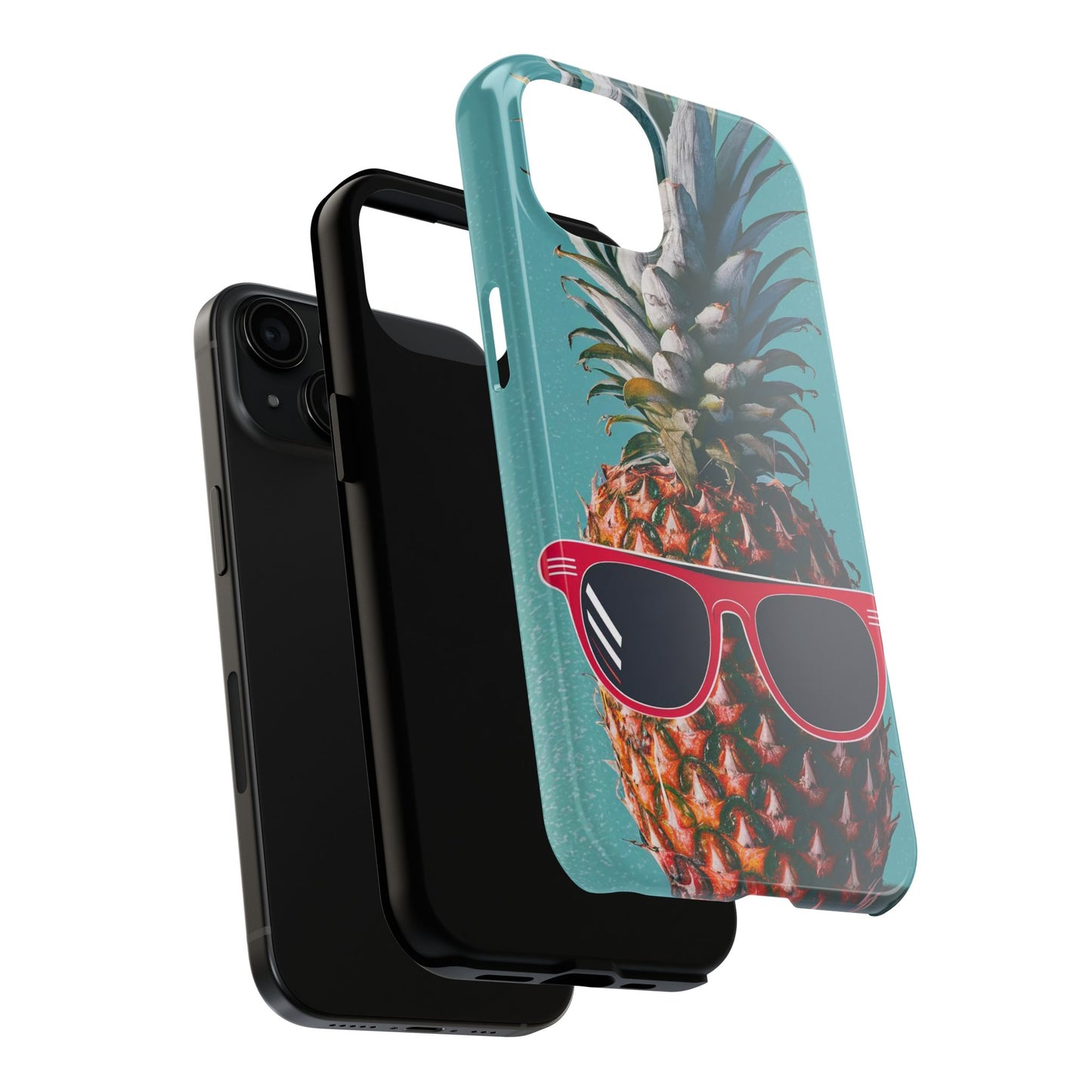 Beach-Ready Pineapple Sunglasses Tough Phone Case