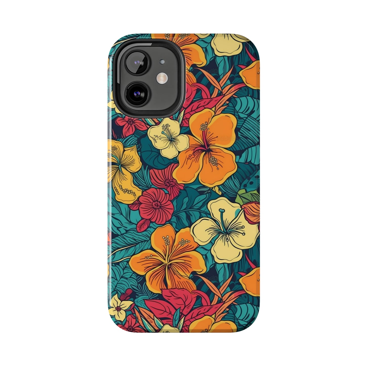 Brilliant Lokelani - Hawaiian Tough Phone Case