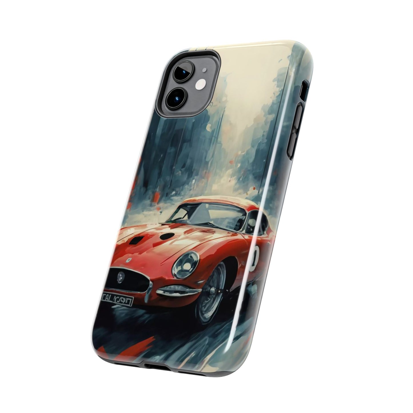 City Drive Red Sports Car Tough Phone Case