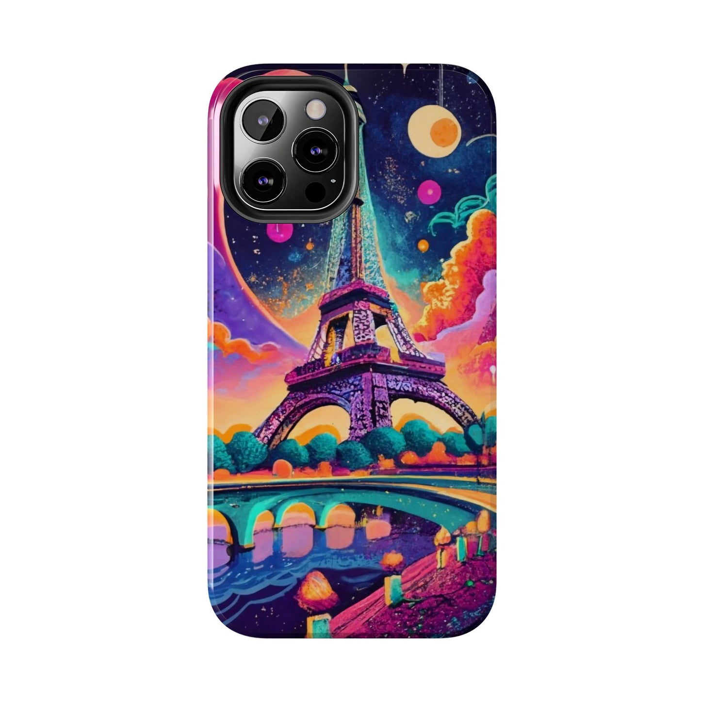 Vibrant Parisian Skyline ArmorGuard Case