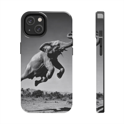 Majestic Elephant Leap Tough Phone Case