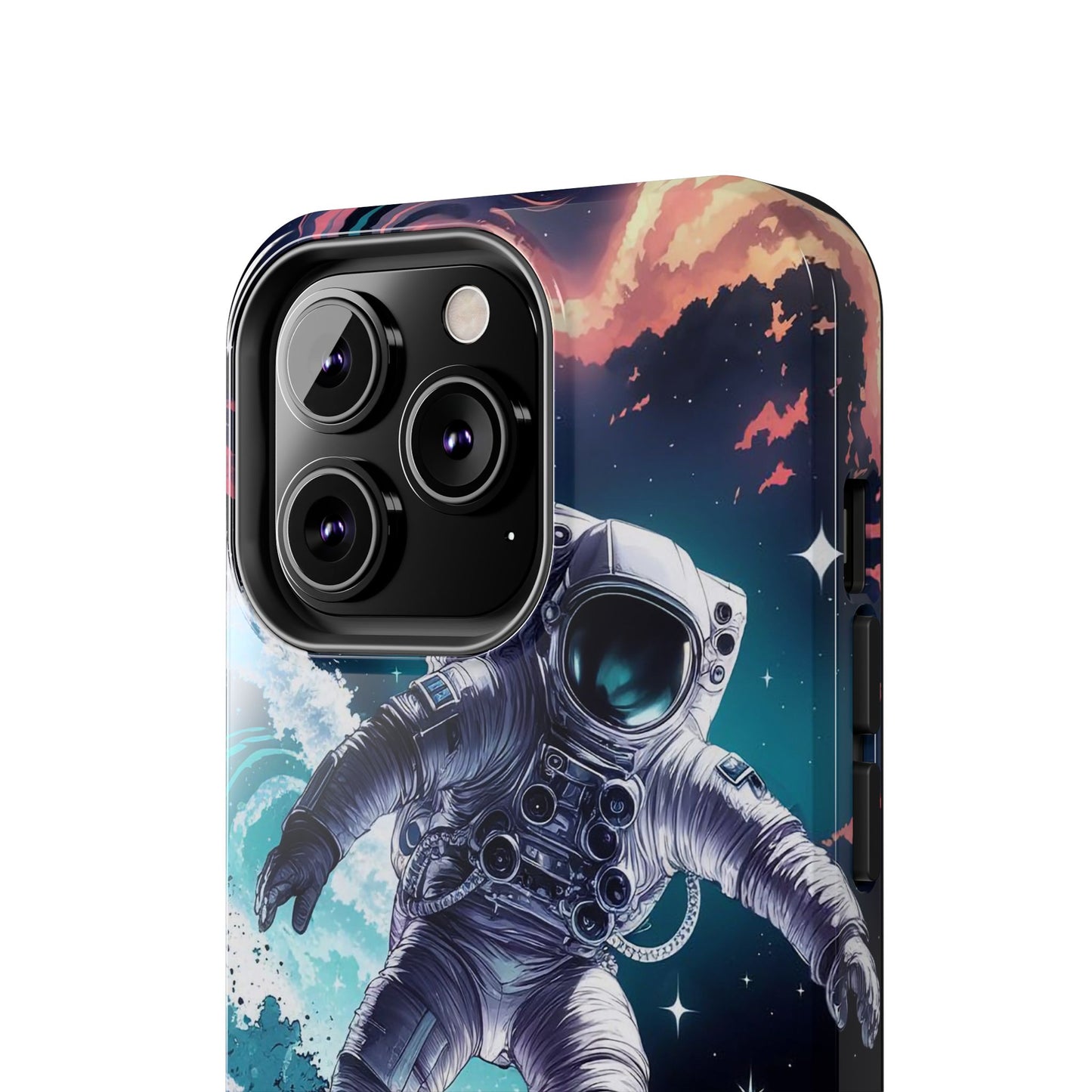 Space Surfer Astronaut Adventure Tough Phone Case