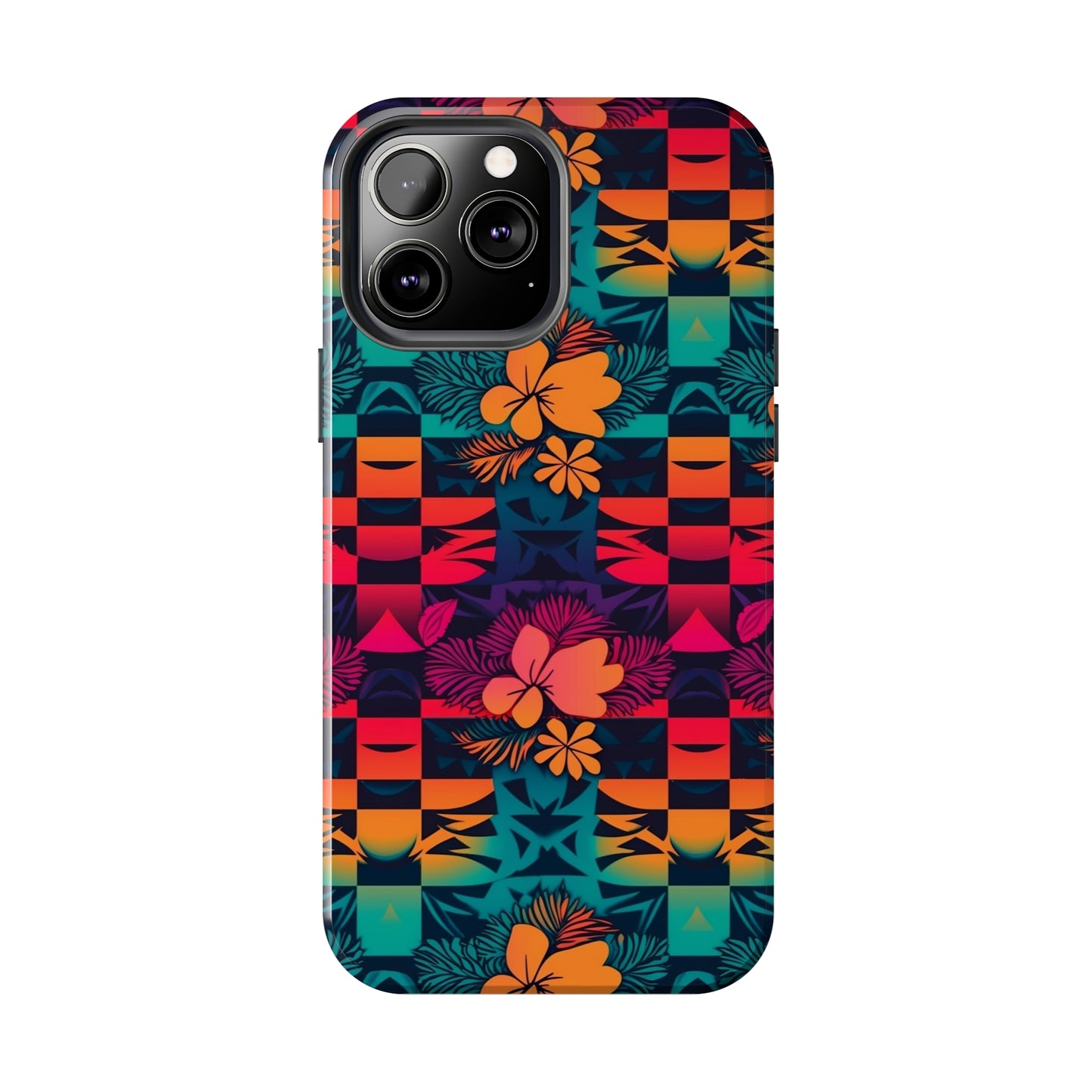 Electric Plumeria - Hawaiian Tough Phone Case