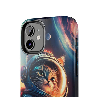 Cosmic Kitty Space Explorer Tough Phone Case