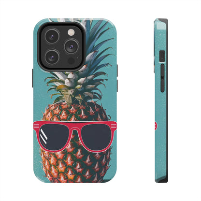 Beach-Ready Pineapple Sunglasses Tough Phone Case