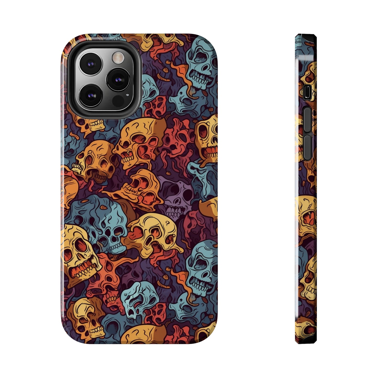 Skeletal Flow - Deathly Protection - Tough Phone Case