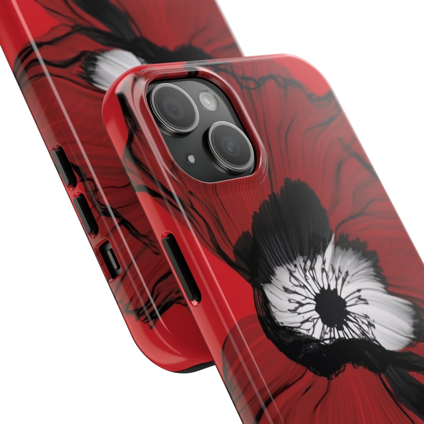 Crimson Bloom Defender Case