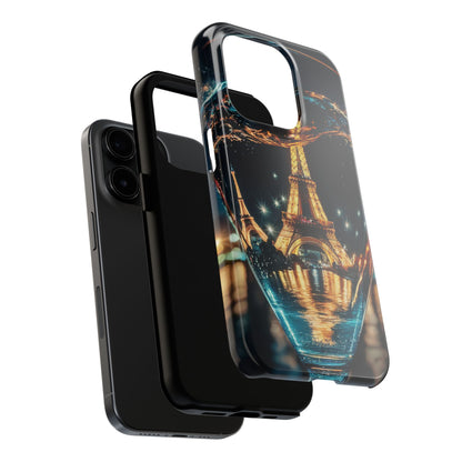 Eiffel Tower Through the Looking Glass Tough Phone Case